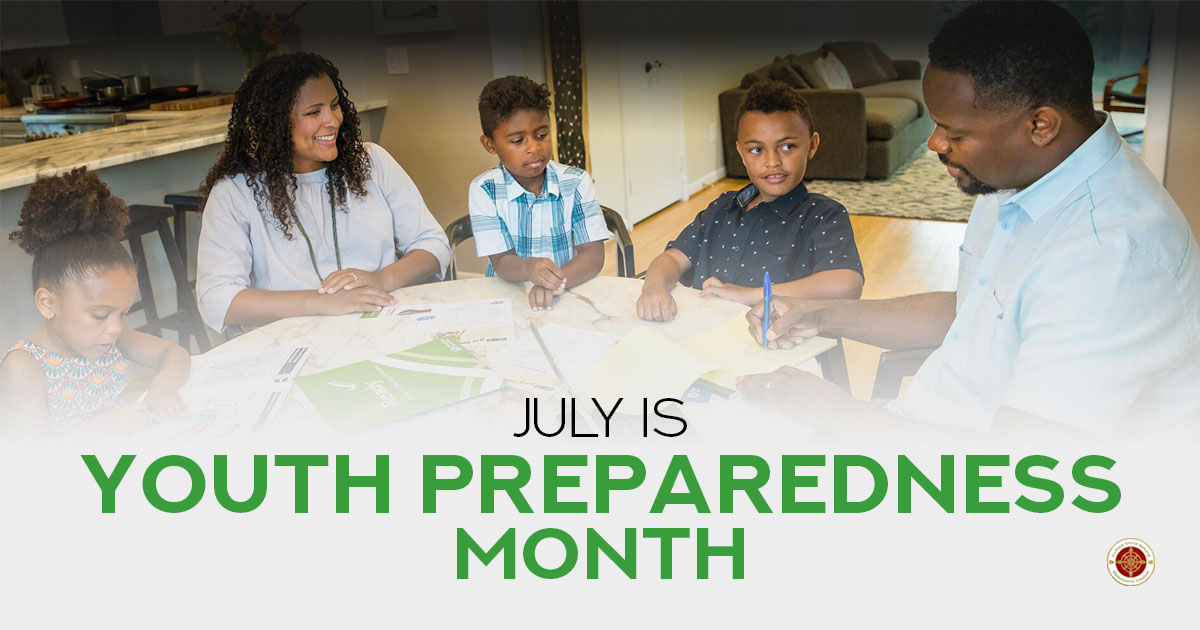 youth preparedness month Facebook Image