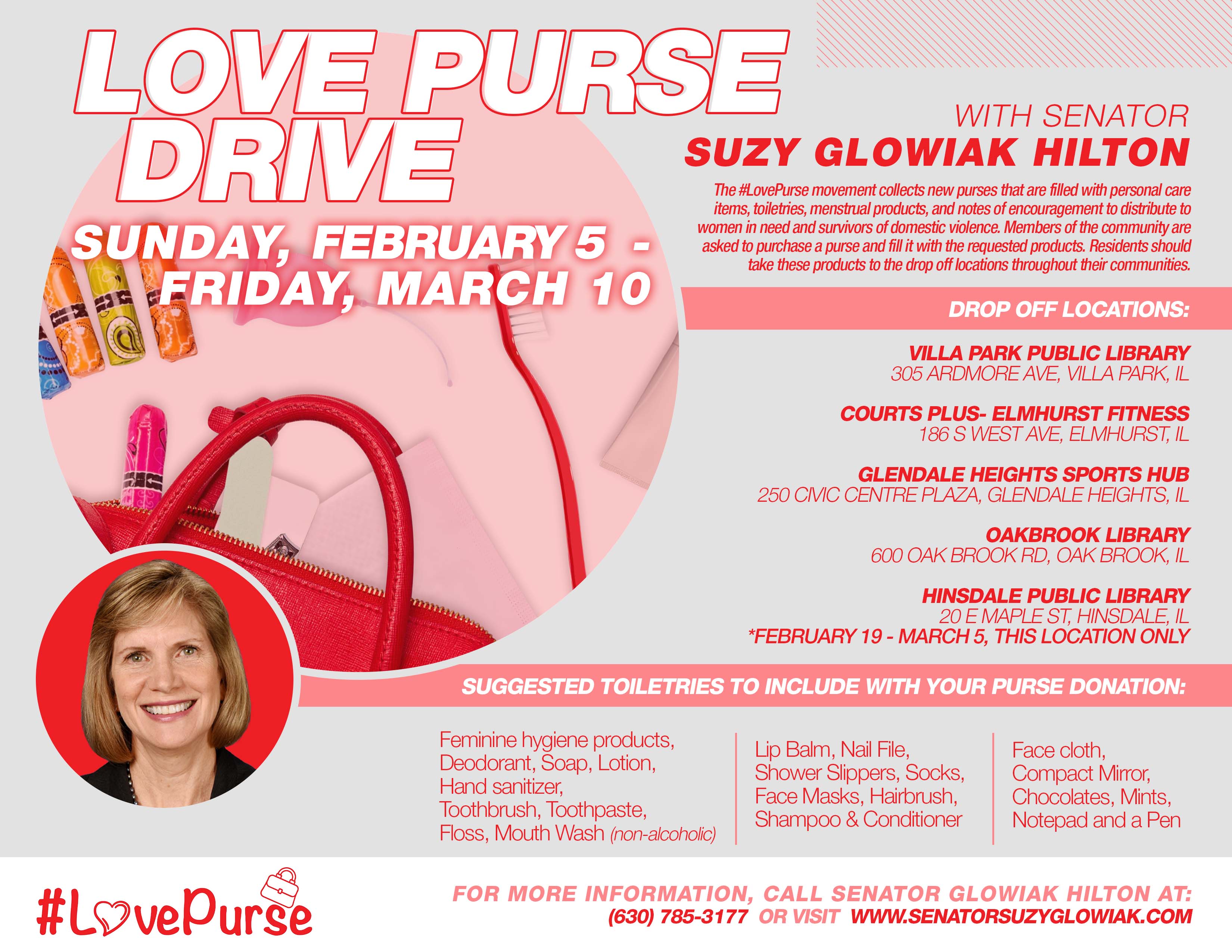 GlowiakHilton LovePurseDrive Event2